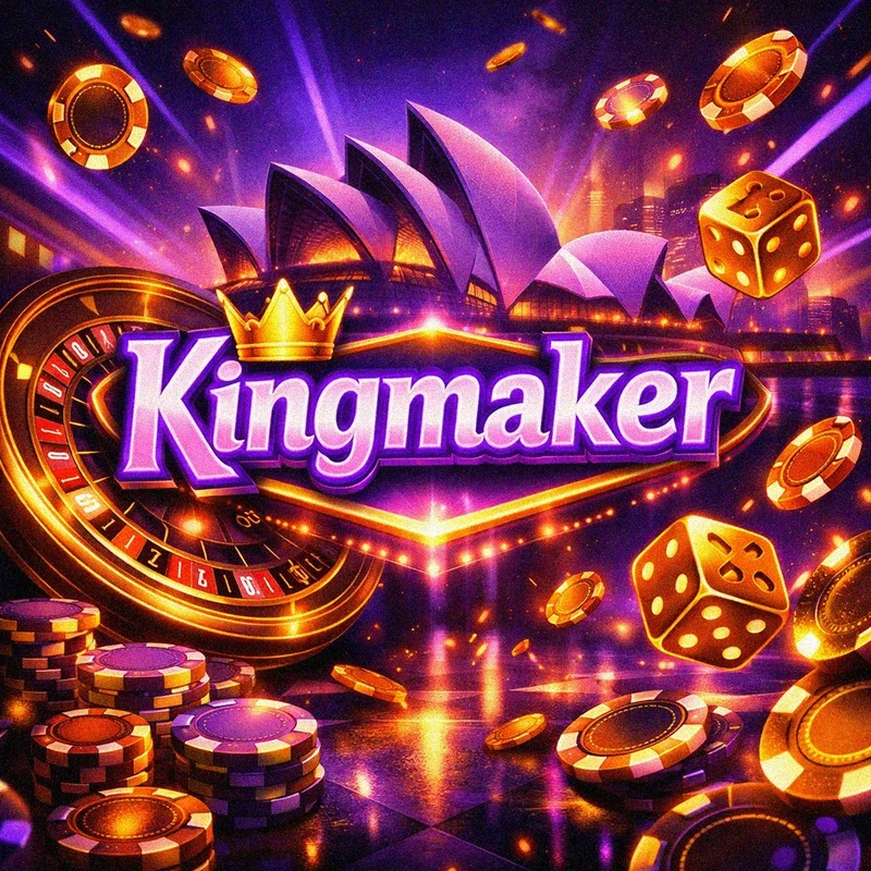 Kingmaker Australia premium casino registration platform